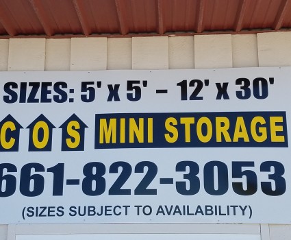 Cos Mini Storage in Tehachapi, CA